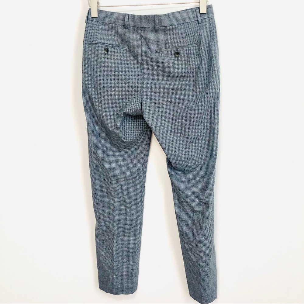 NWOT | Perry Ellis | Small Plaid Slim Fit Flat Front Trousers - Picture 3 of 6
